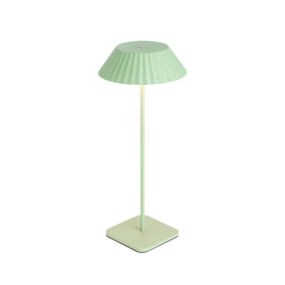 Pela 6-in Sage Green LED Table Lamp by KUZCO