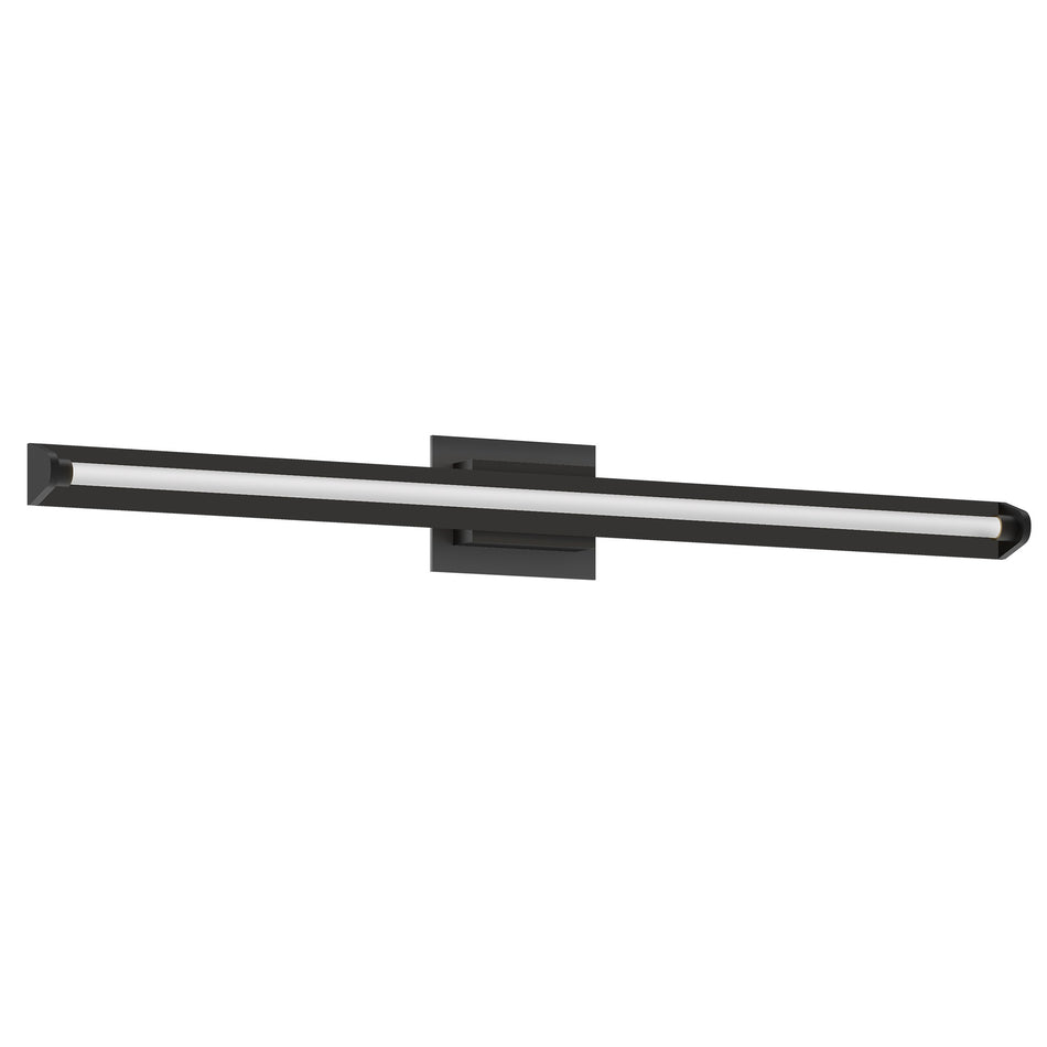 Plymouth 37-in Black LED Vanity by KUZCO