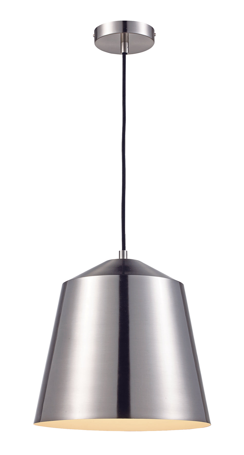 Benjamin 1-Light Metal Bell Shade Pendant by TransGlobe