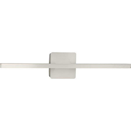 Phase 5 Collection 24 in. Brushed Nickel Slim Modern 3CCT Integrated LED Linear Vanity Light by Progress