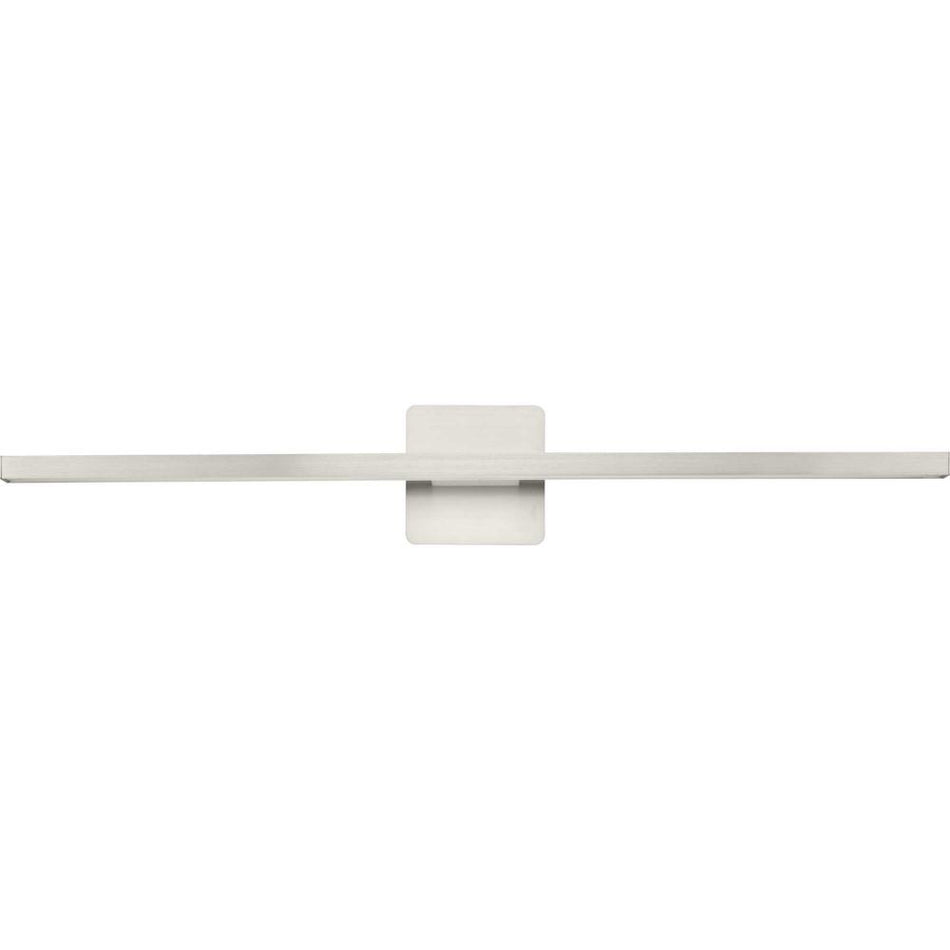Phase 5 Collection 32 in. Brushed Nickel Slim Modern 3CCT Integrated LED Linear Vanity Light by Progress