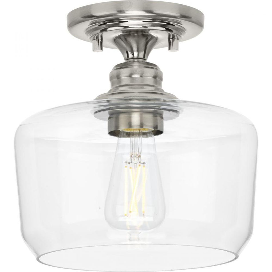 P350214-009 1-60W MED FLUSH MOUNT