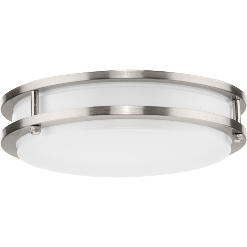 Abide Collection 5-CCT Integrated LED Brushed Nickel Contemporary 10.24" Small Flush Mount Light by Progress
