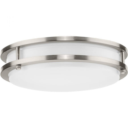 Abide Collection 5-CCT Integrated LED Brushed Nickel Contemporary 10.24" Small Flush Mount Light by Progress