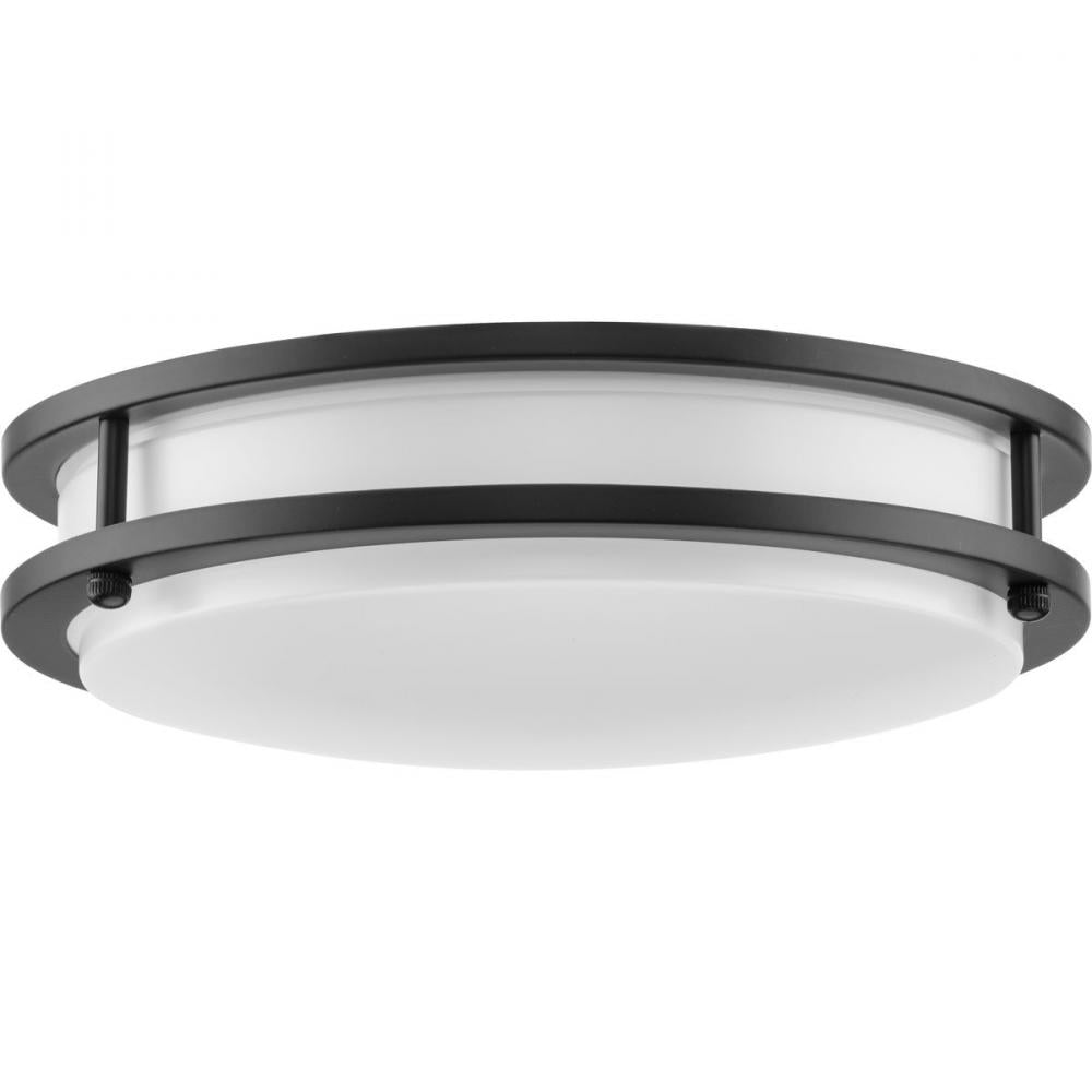 Abide Collection 5-CCT Integrated LED Matte Black Contemporary 10.24" Small Flush Mount Light by Progress