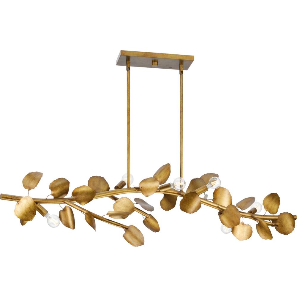 Laurel Collection 7-Light Gold Ombre Transitional Linear Light by Progress