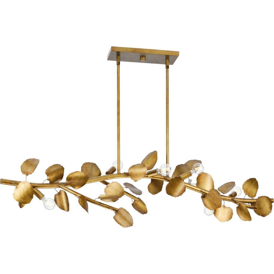 Laurel Collection 7-Light Gold Ombre Transitional Linear Light by Progress