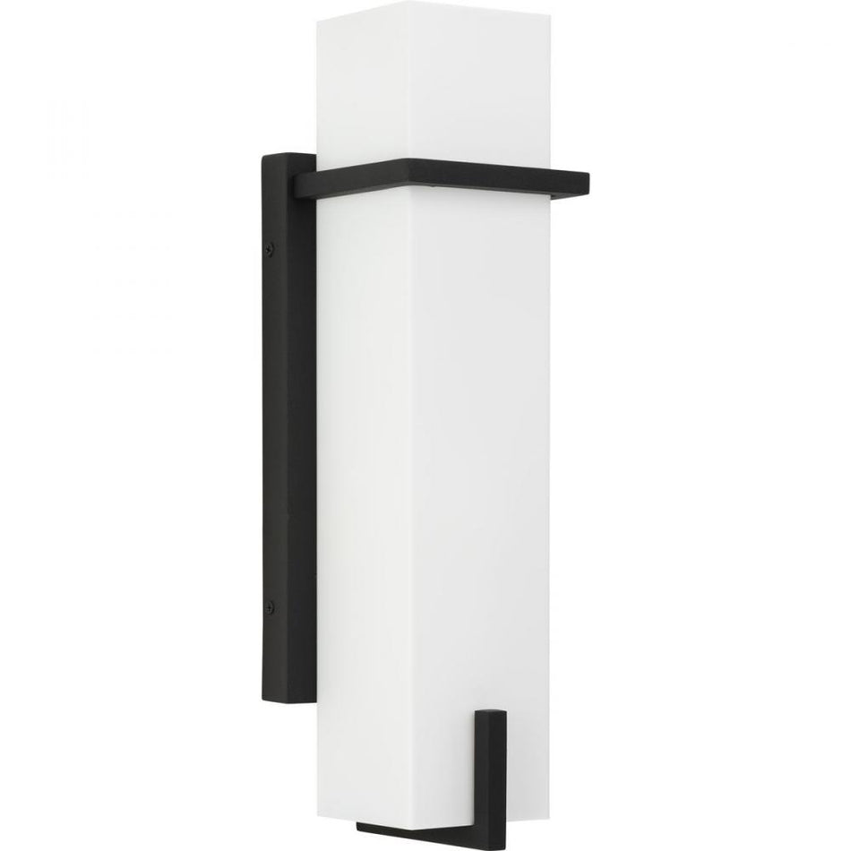 Antrim Collection One-Light Black Modern Medium Outdoor Wall Lantern by Progress