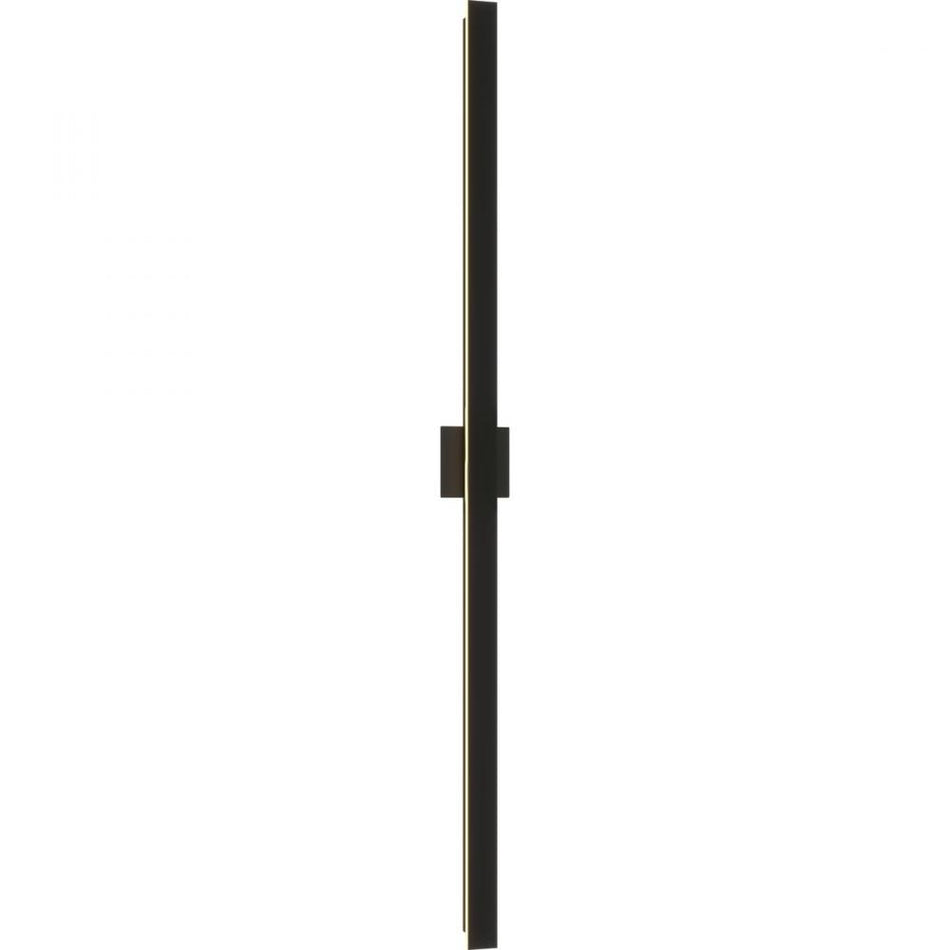 Z-2040 Collection LED Matte Black Contemporary Extra Large Outdoor Wall Light by Progress