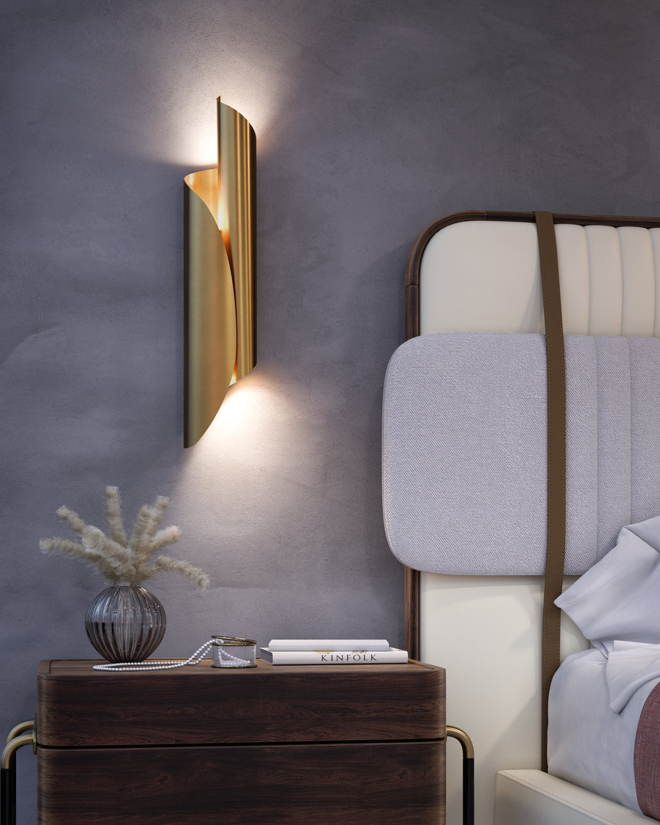 Parducci Vintage Brass 2 Lights Wall/Vanity by ALORA