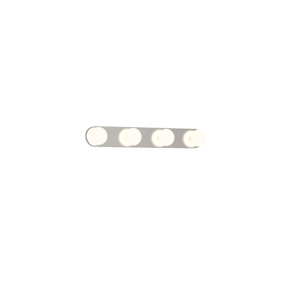 Rezz 16-in Brushed Nickel LED Vanity by KUZCO