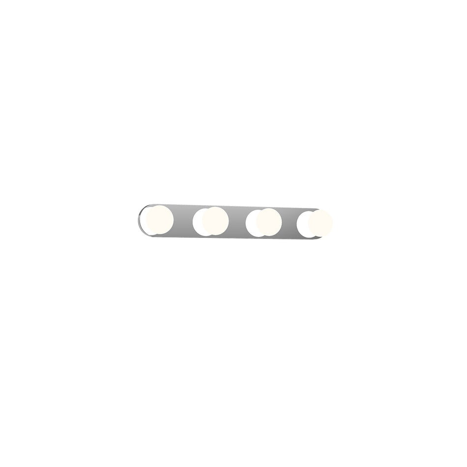 Rezz 16-in Chrome LED Vanity by KUZCO