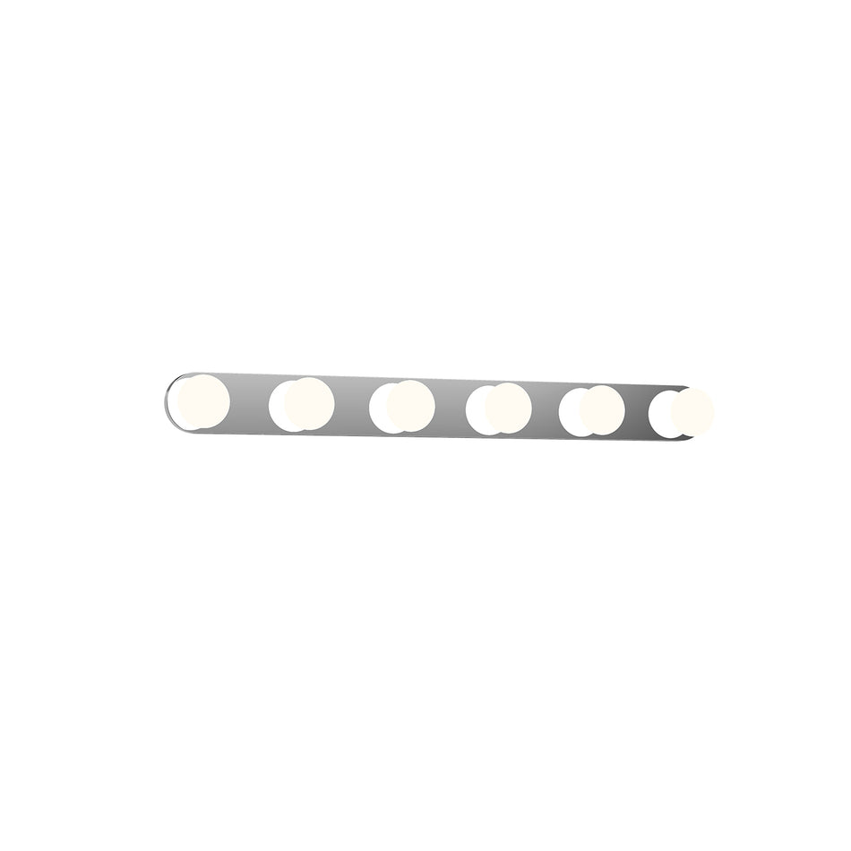 Rezz 25-in Chrome LED Vanity by KUZCO