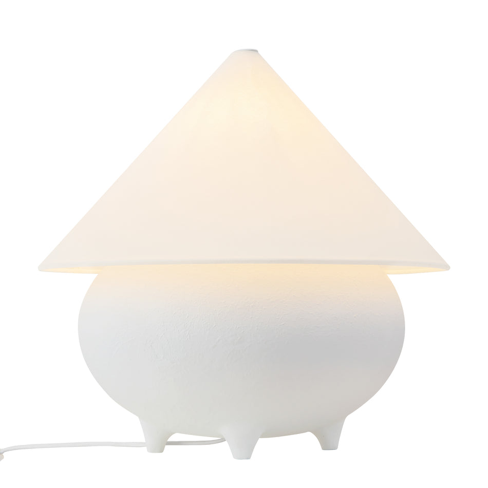 Rowan 17-in White Table Lamp