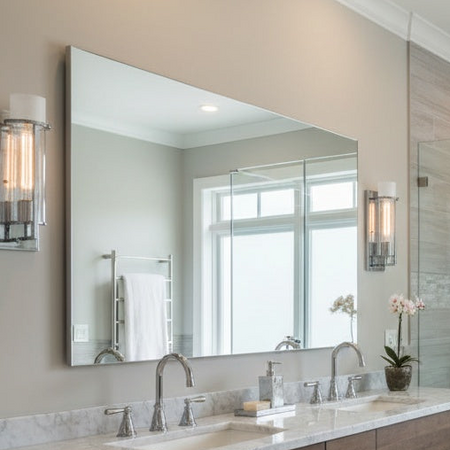 Modern Tubulaire wall sconce in chrome by Matteo