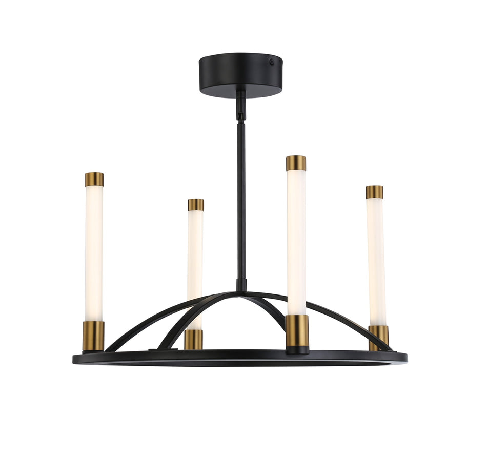 Infiniti Collection 4-Light Integrated LED Chandelier