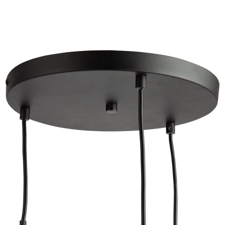 Pinpoint 3 Light Pendant Black