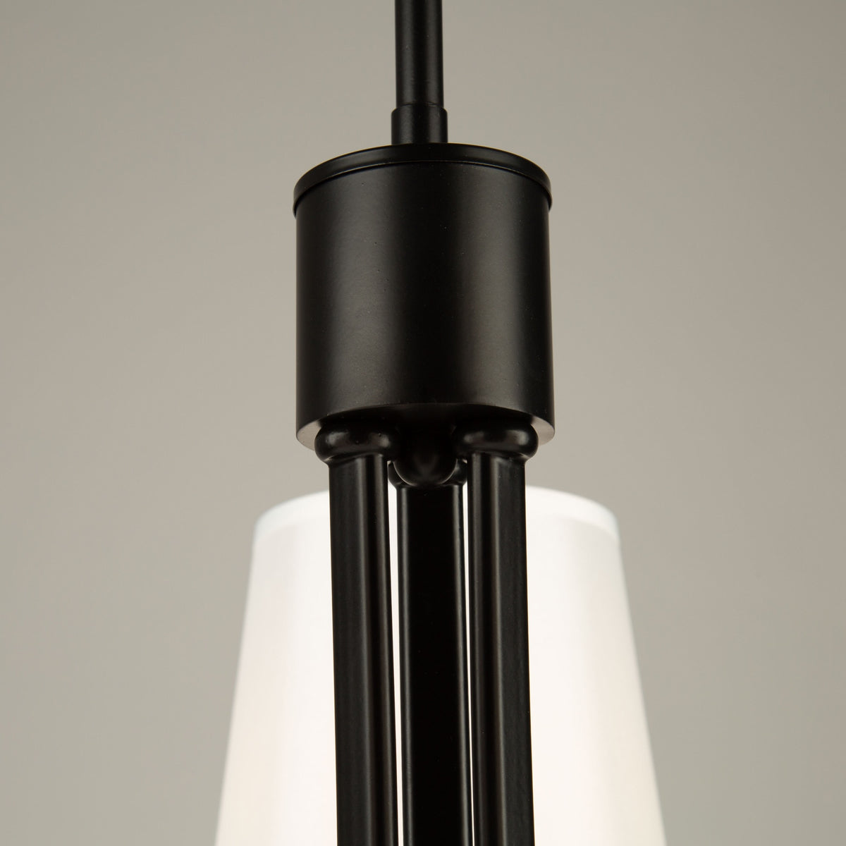 Rhythm 3 Light Chandelier Black
