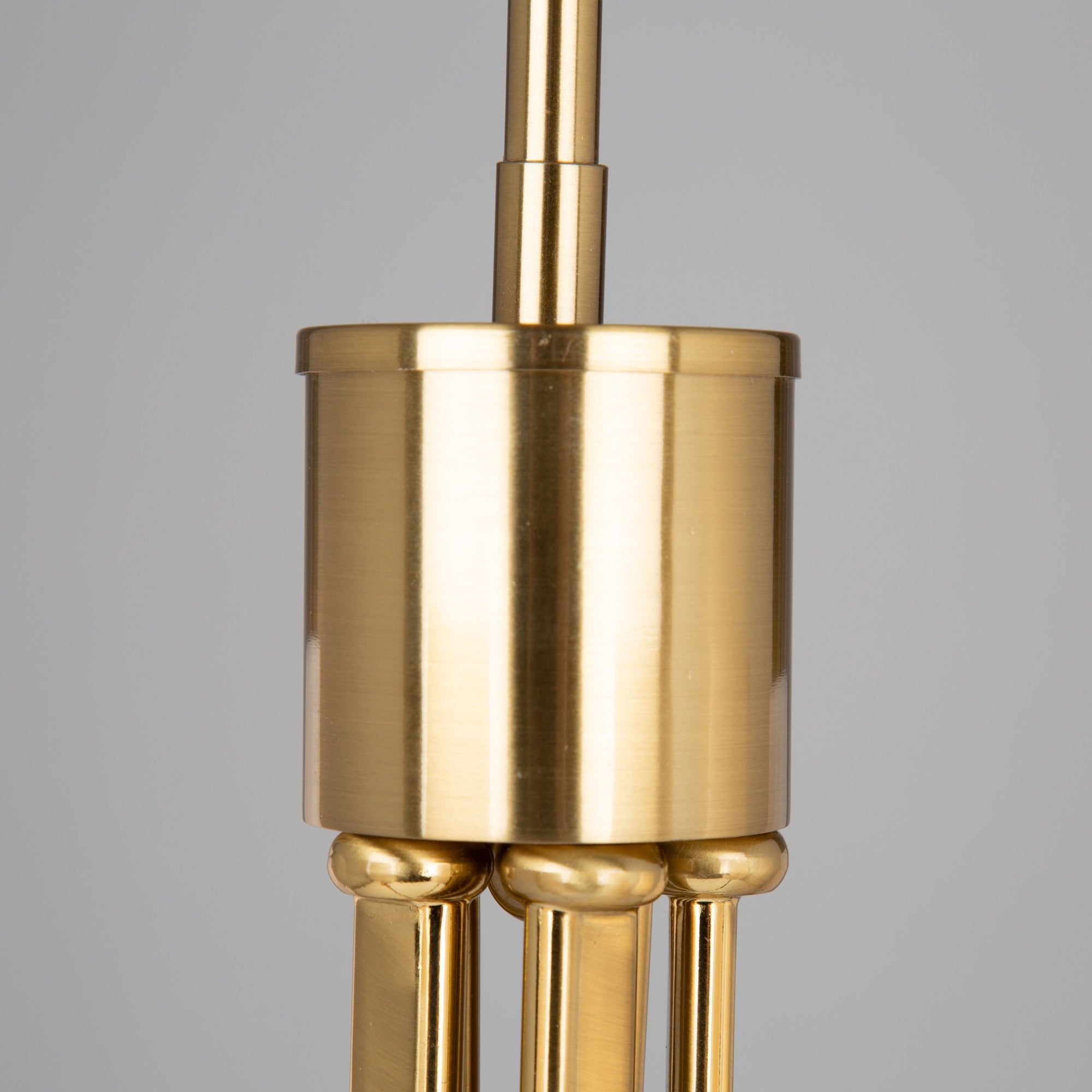 Rhythm 5 Light Chandelier Brushed Gold