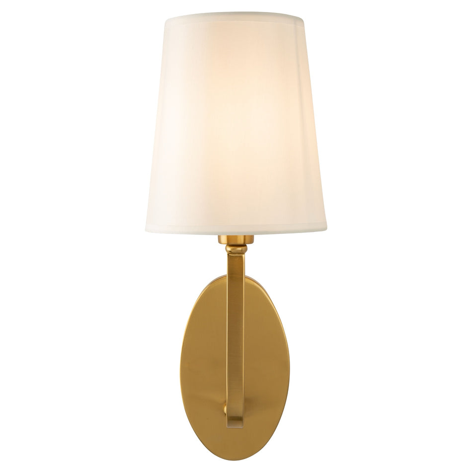 Rhythm 1 Light Sconce Brushed Gold