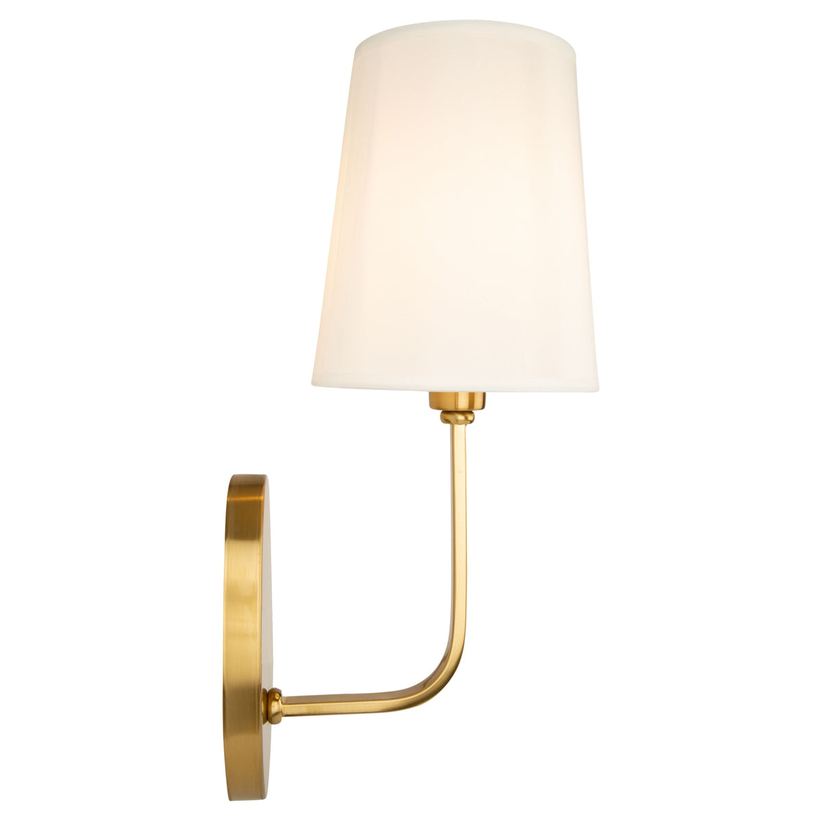 Rhythm 1 Light Sconce Brushed Gold