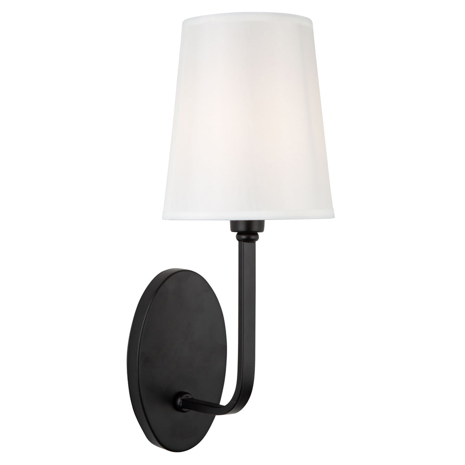 Rhythm 1 Light Sconce Black
