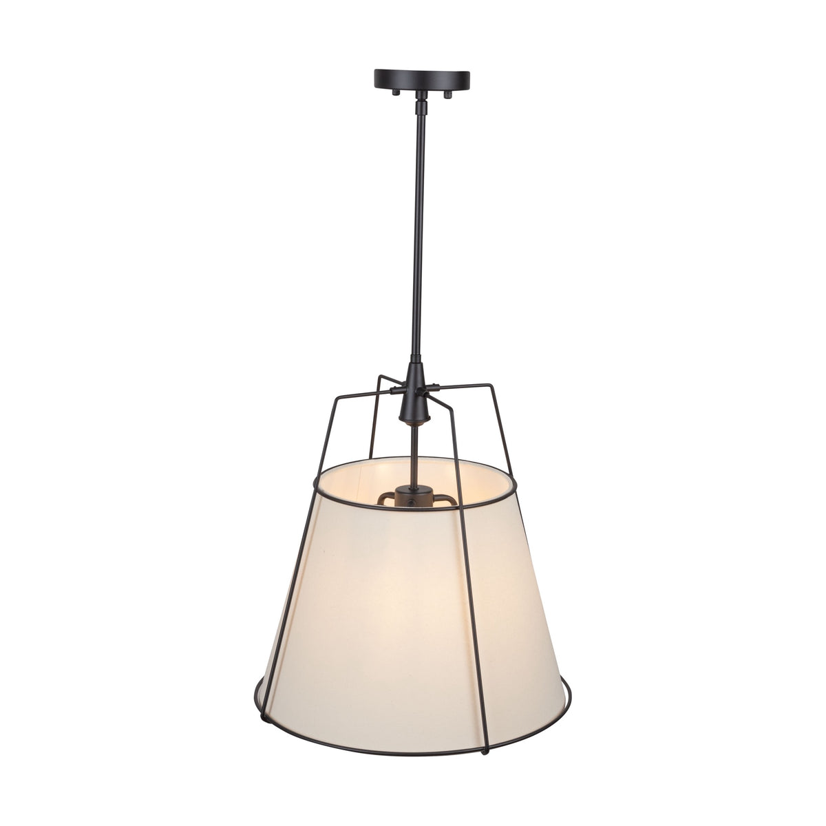 Pullman Collection 3-Light Pendant Black