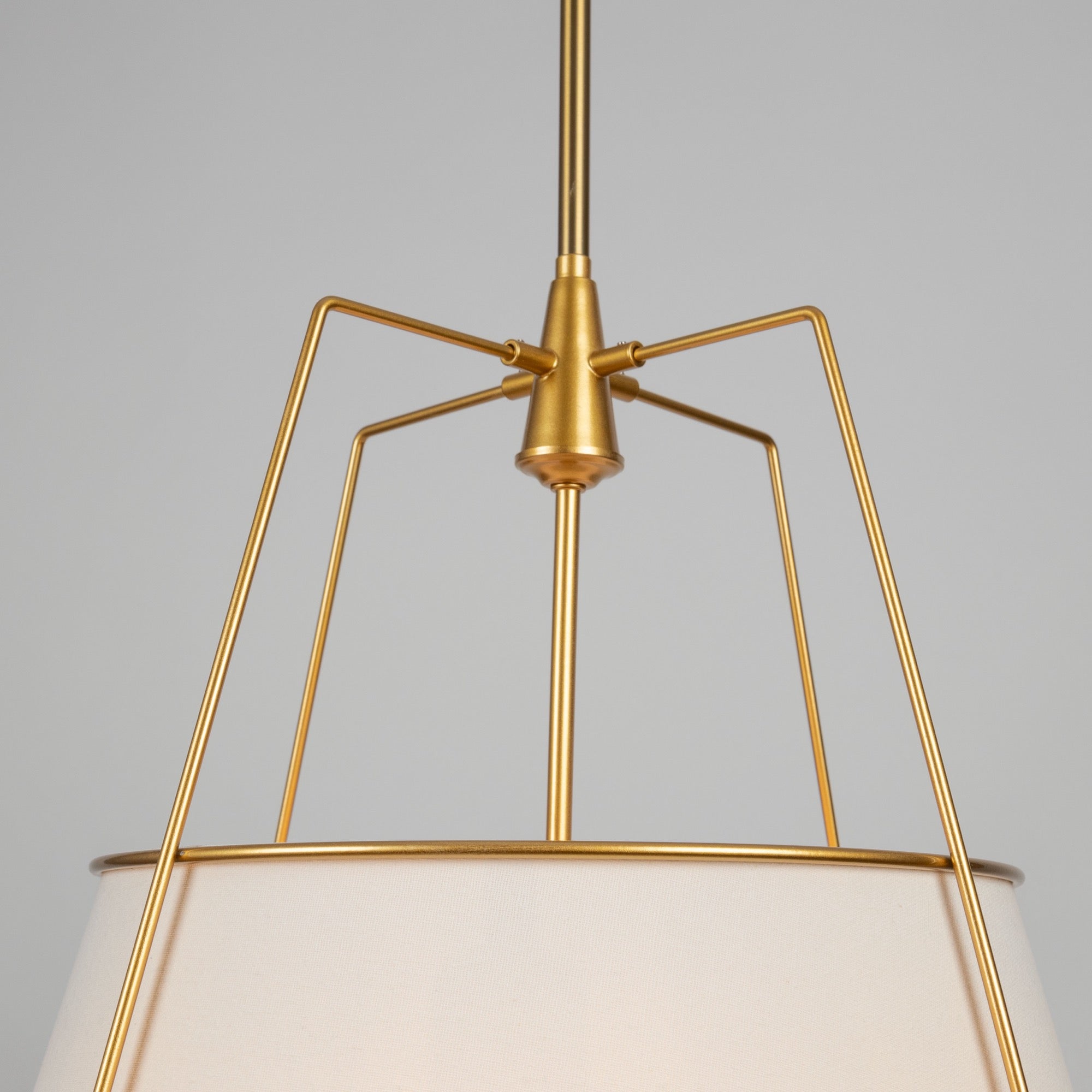 Pullman Collection 4-Light Pendant Brass