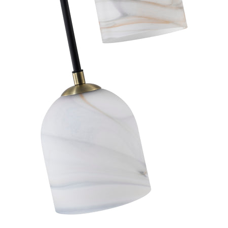 Crema 8 Light Chandelier 18.5"