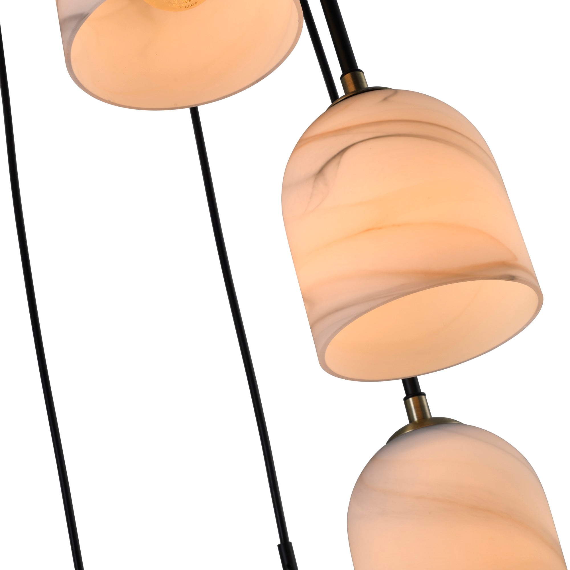Crema 8 Light Chandelier 18.5"