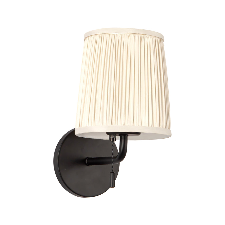 Scout 10-in Black Bathroom Vanity Light