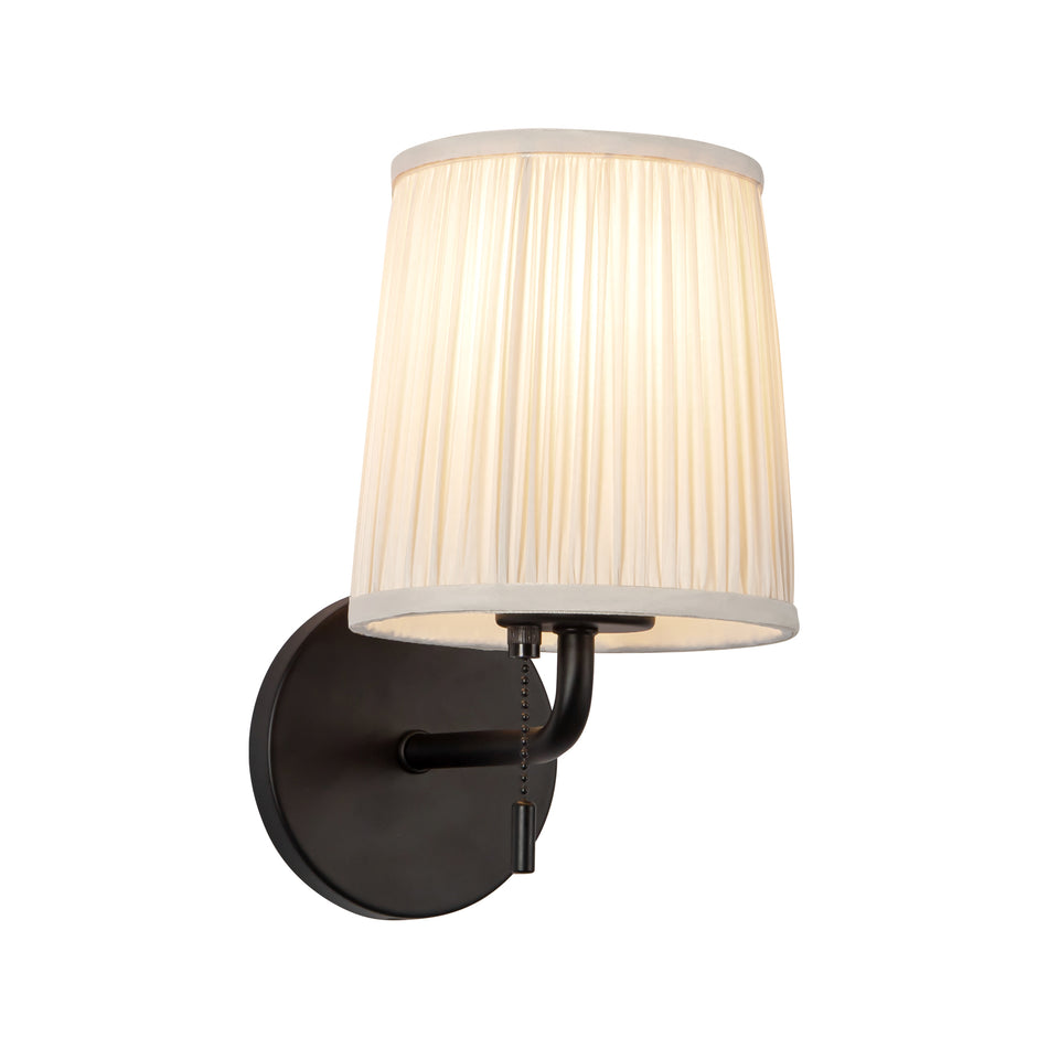 Scout 10-in Black Bathroom Vanity Light