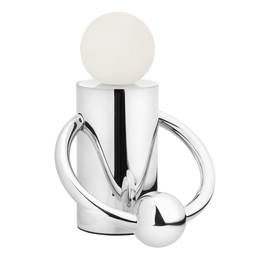 Septum 8-in Chrome LED Table Lamp by KUZCO