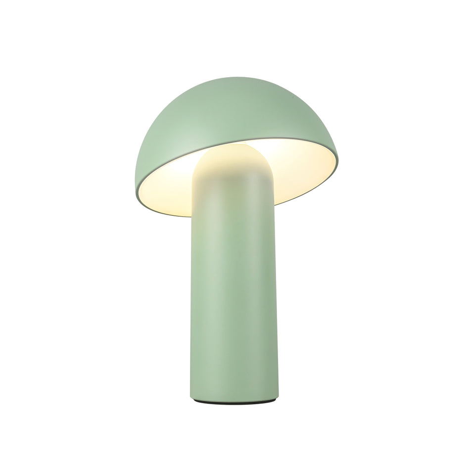 Setas 6-in Sage Green LED Table Lamp by KUZCO