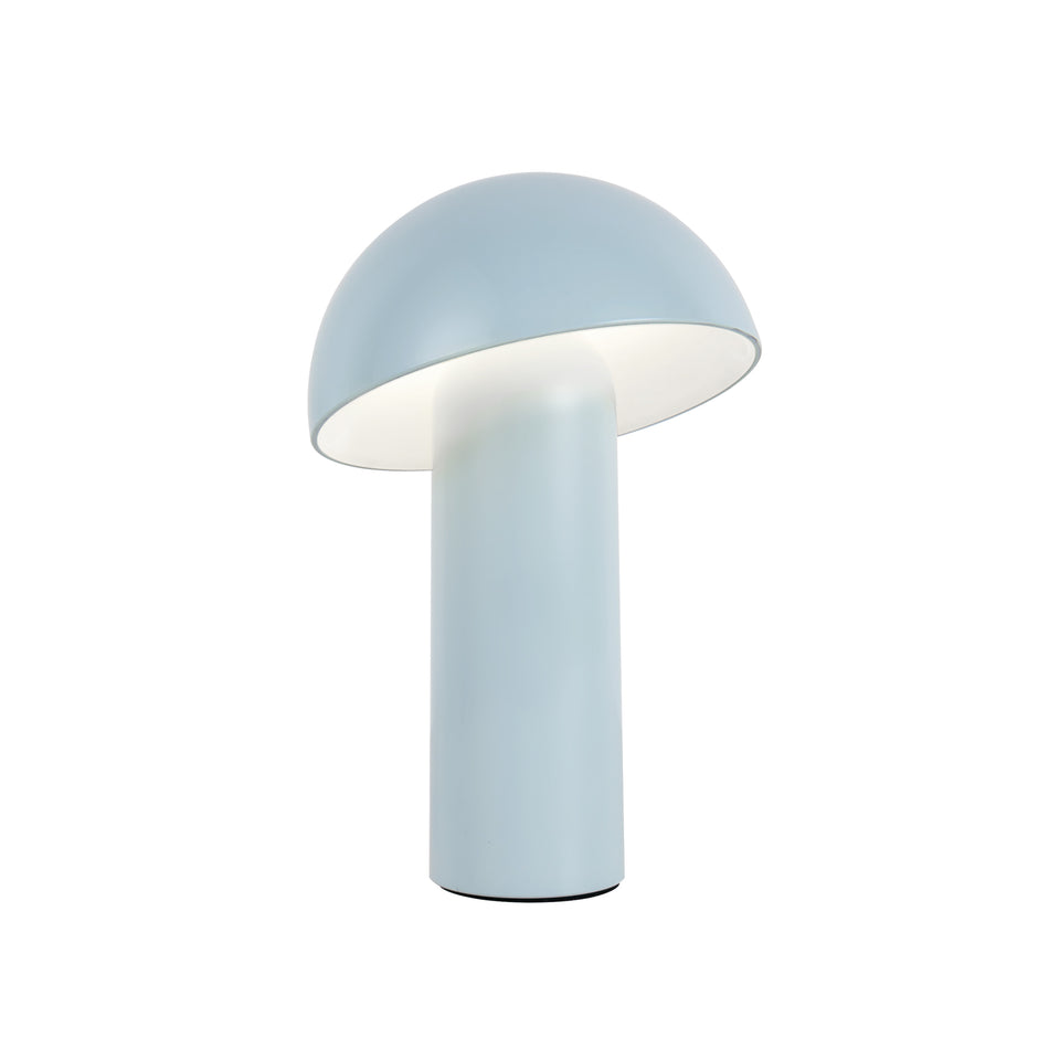 Setas 6-in Sky Blue LED Table Lamp by KUZCO