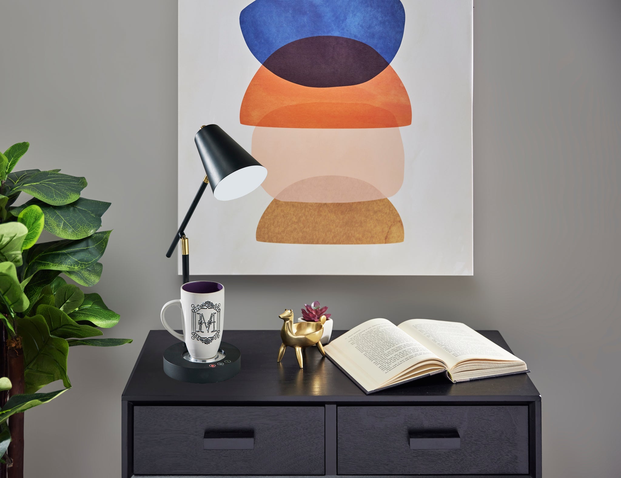 Cup Warming Desk Lamp