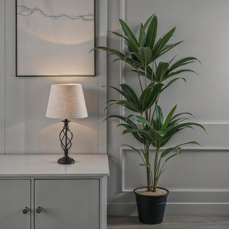 Darcy Table Lamp- Grey Tall Shade