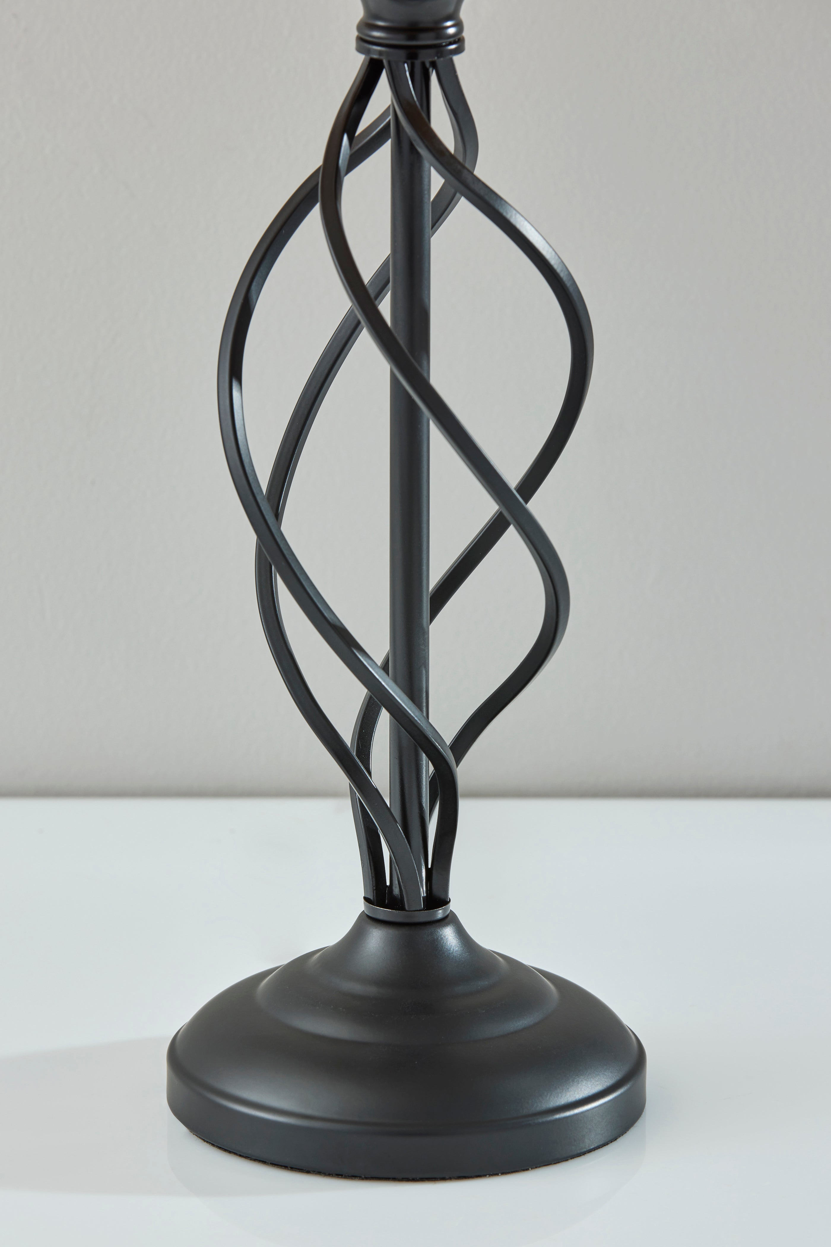 Darcy Table Lamp- Grey Tall Shade