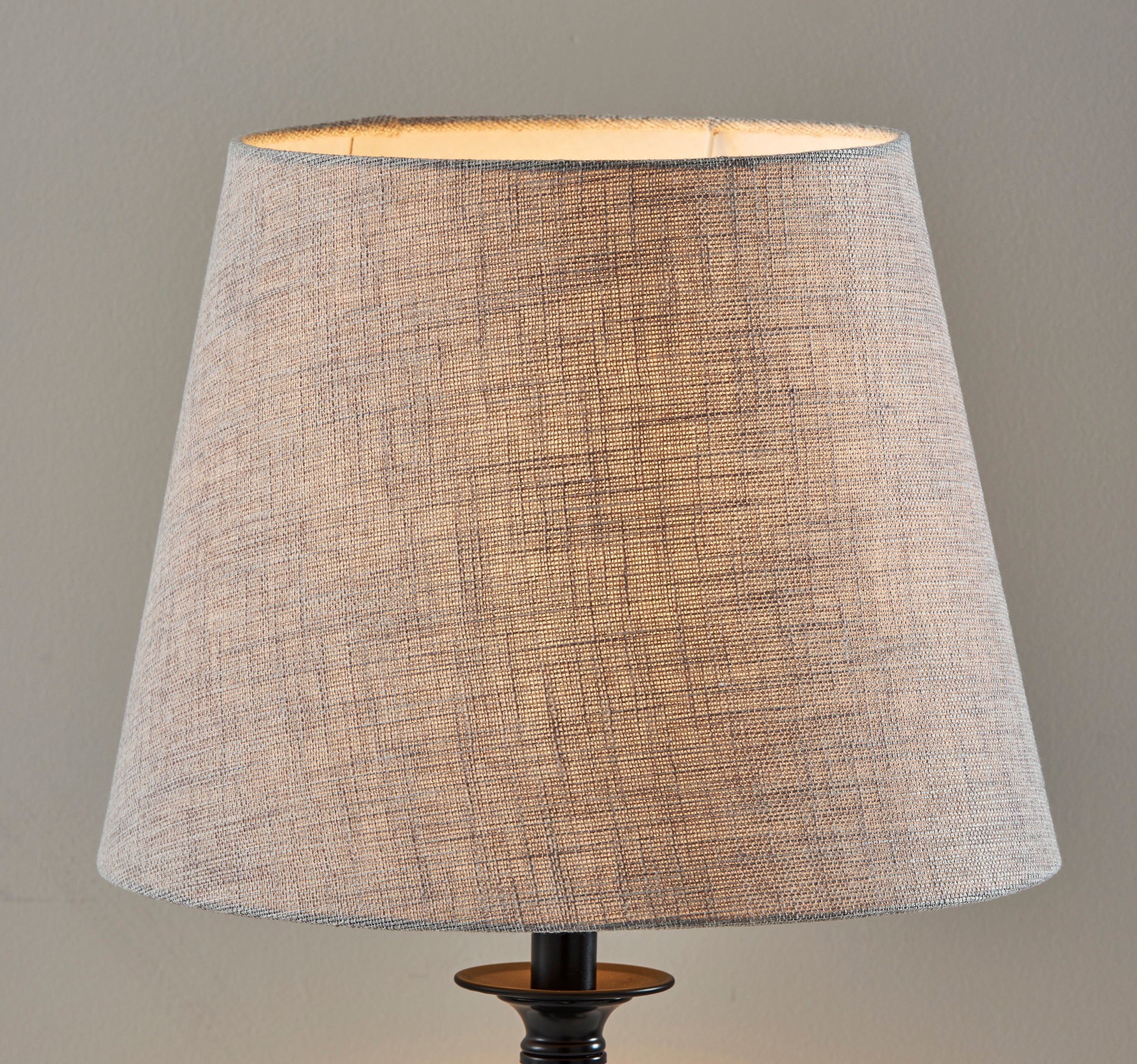 Darcy Table Lamp- Grey Tall Shade