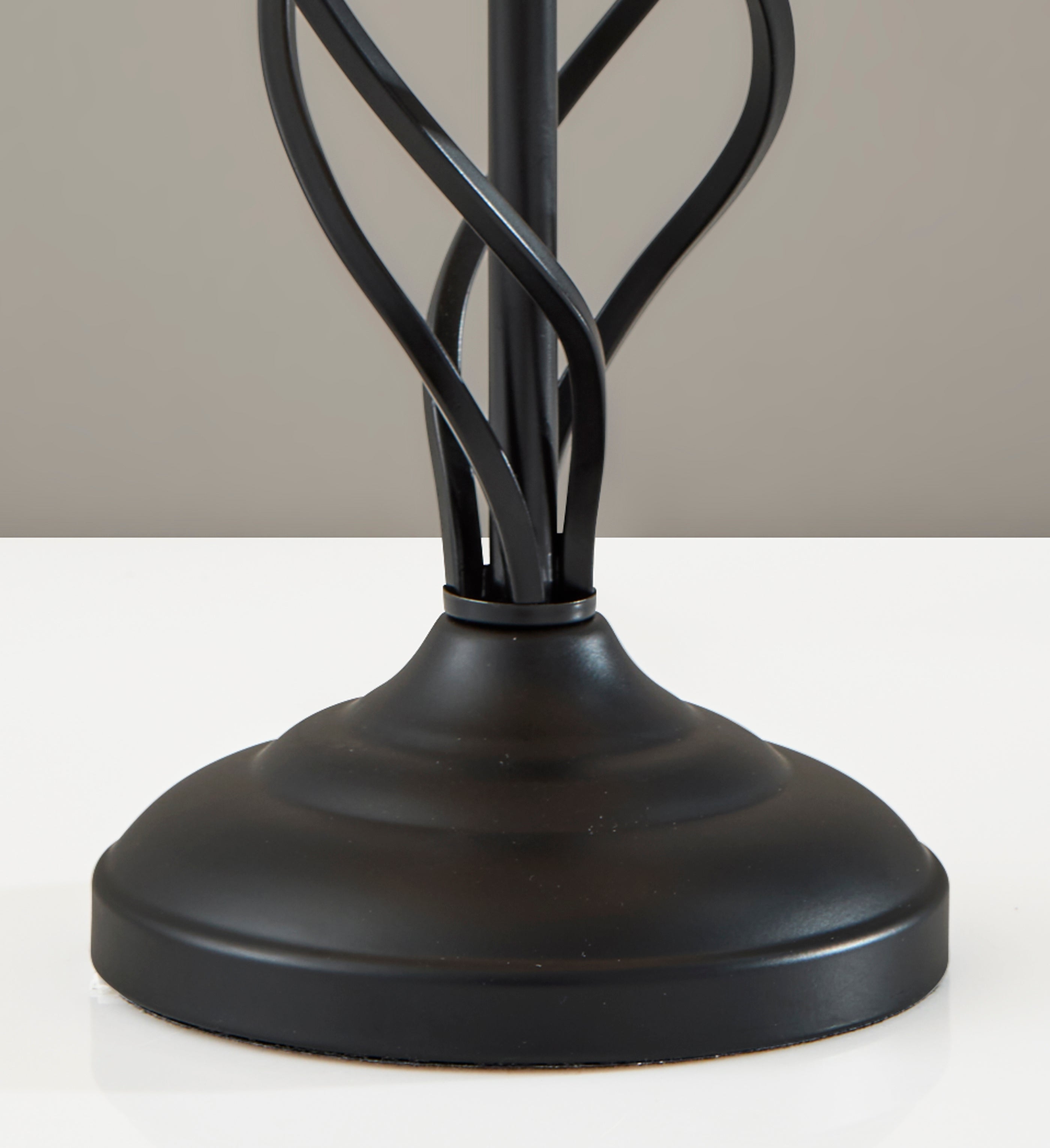 Darcy Table Lamp- Grey Drum Shade