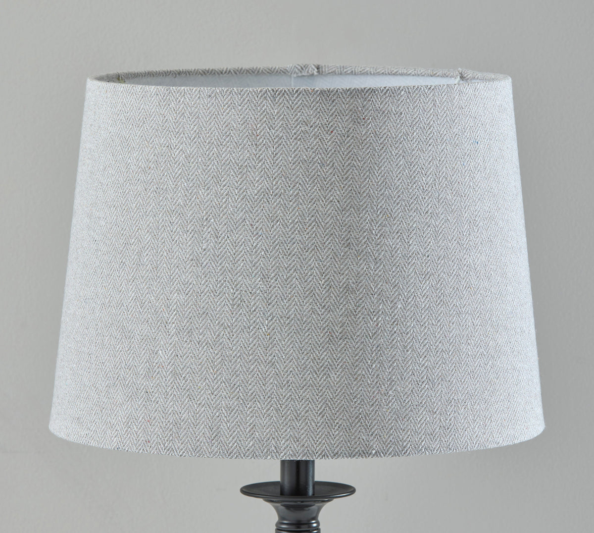 Darcy Table Lamp- Grey Drum Shade