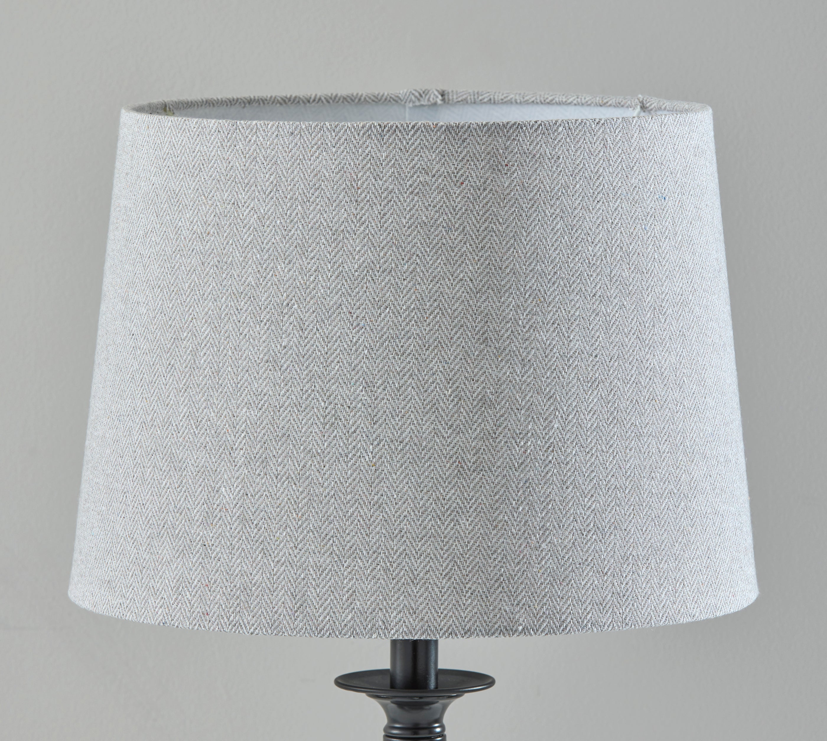 Darcy Table Lamp- Grey Drum Shade