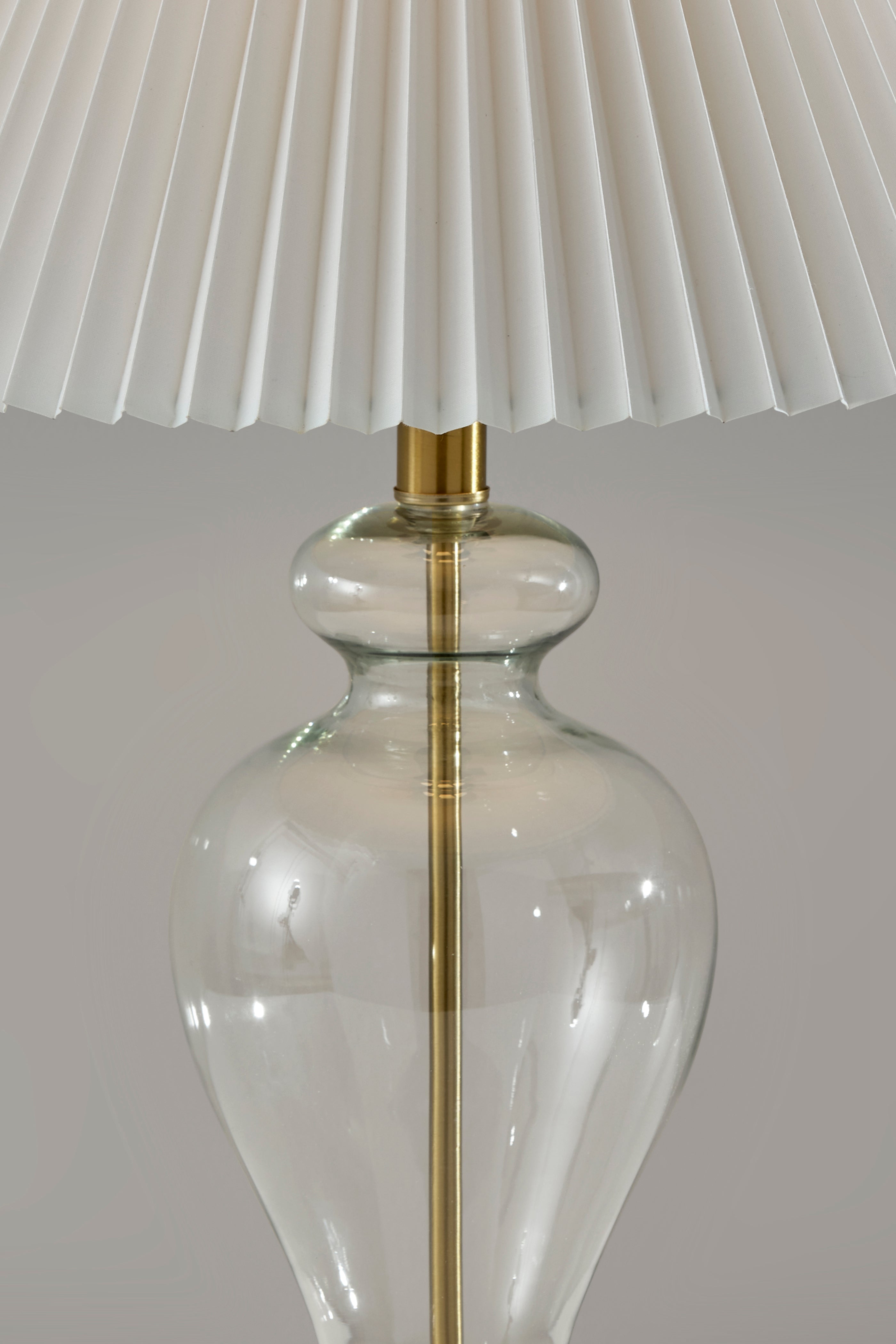 Sonata Table Lamp- Pleated Shade