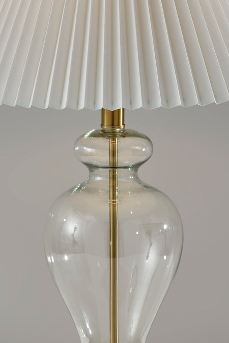 Sonata Table Lamp- Pleated Shade