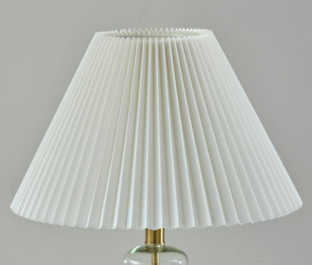 Sonata Table Lamp- Pleated Shade