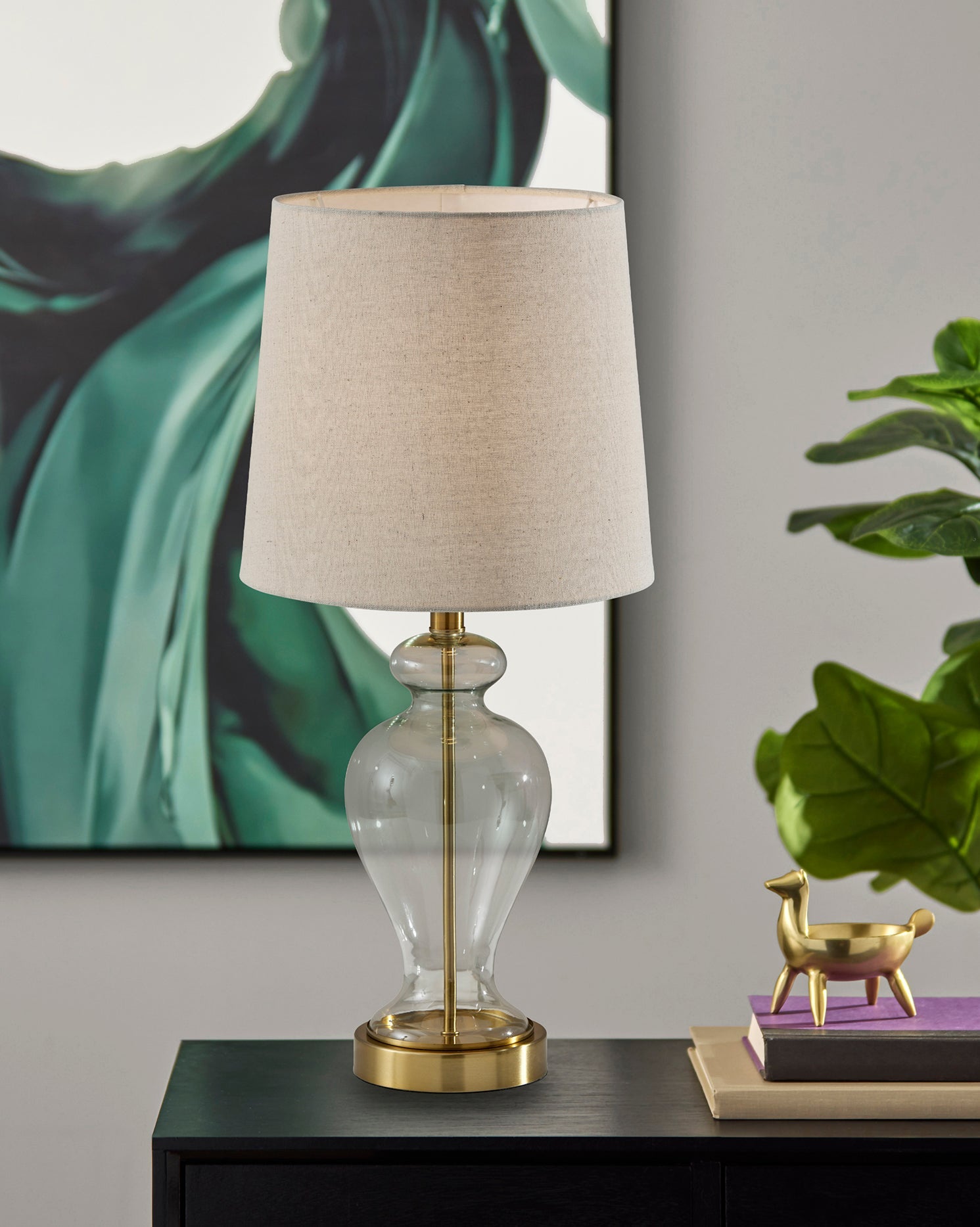 Sonata Table Lamp- Natural Shade