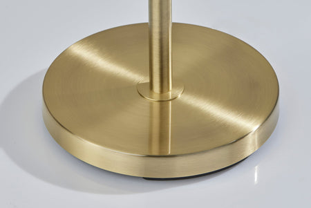 Jeremy Floor Lamp- Antique Brass