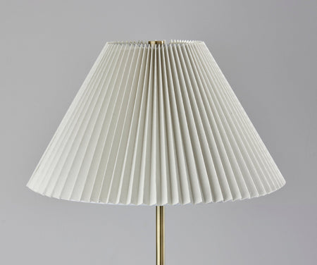 Jeremy Floor Lamp- Antique Brass
