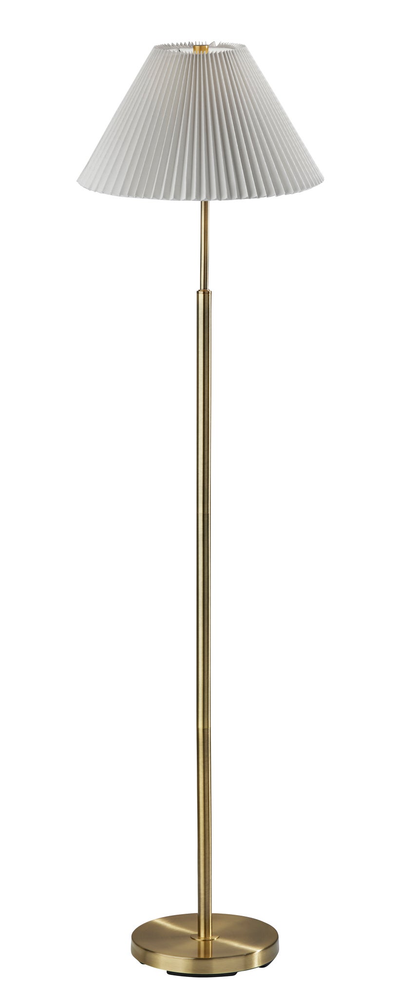 Jeremy Floor Lamp- Antique Brass