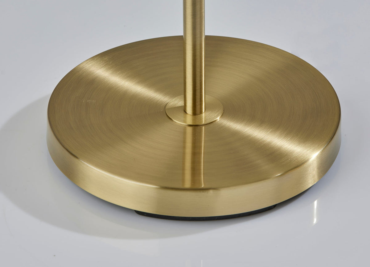 Milo Floor Lamp- Antique Brass